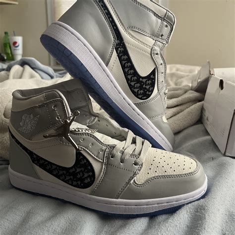 jordan grau dior|jordan 1 high Dior.